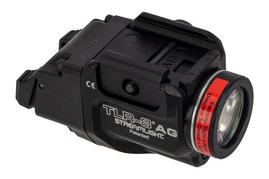 Streamlight TLR-8AG weapon light laser combo includes a high activation switch